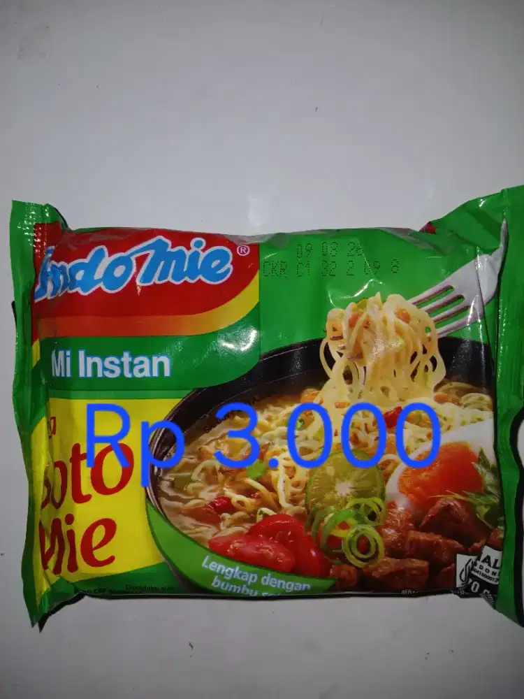 Indomie soto super murah di Tigaraksa TANGERANG