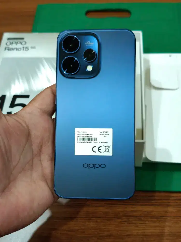 Oppo Reno 15 5G 8+256gb Mulus 99% Like New