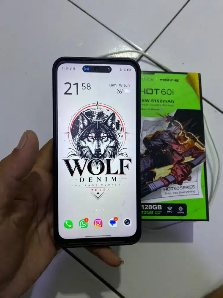 Jual hp Infinix hot 60i