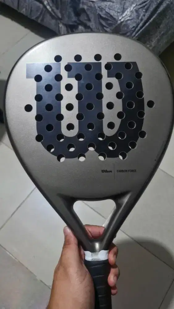 Raket padel wilson carbon force