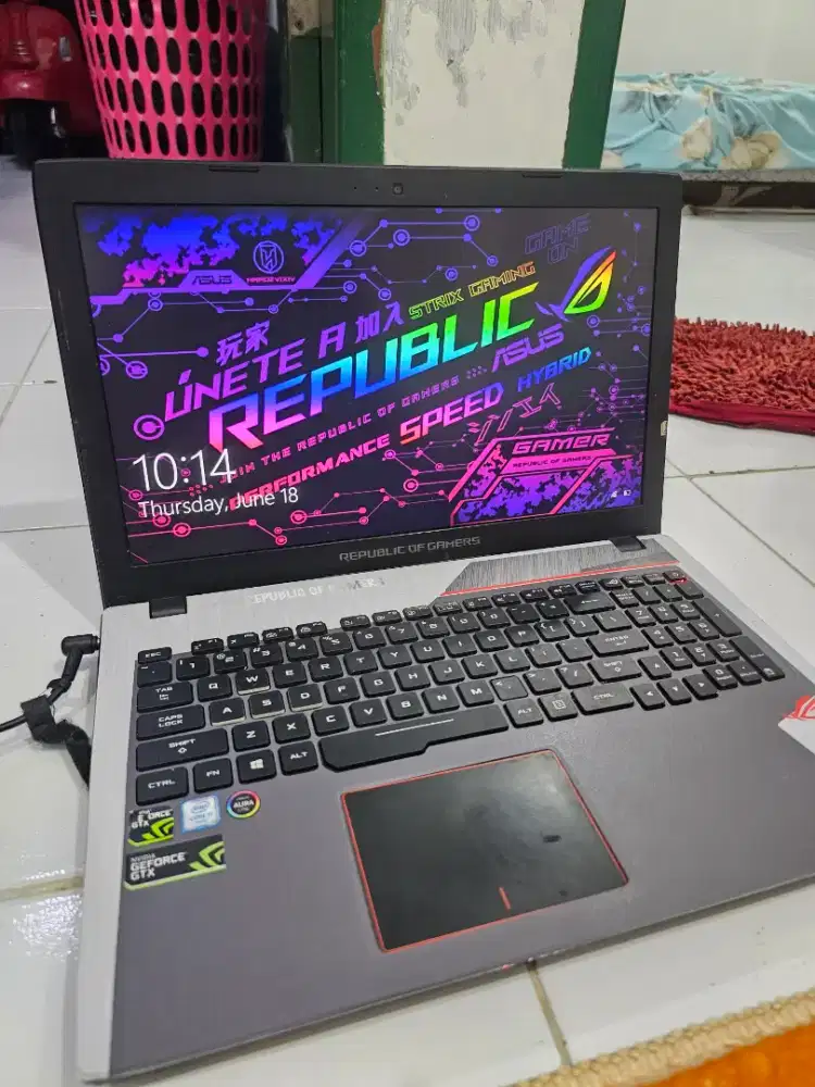 Jual Laptop gaming ROG STIX Core i7 Gen7 GL553VD