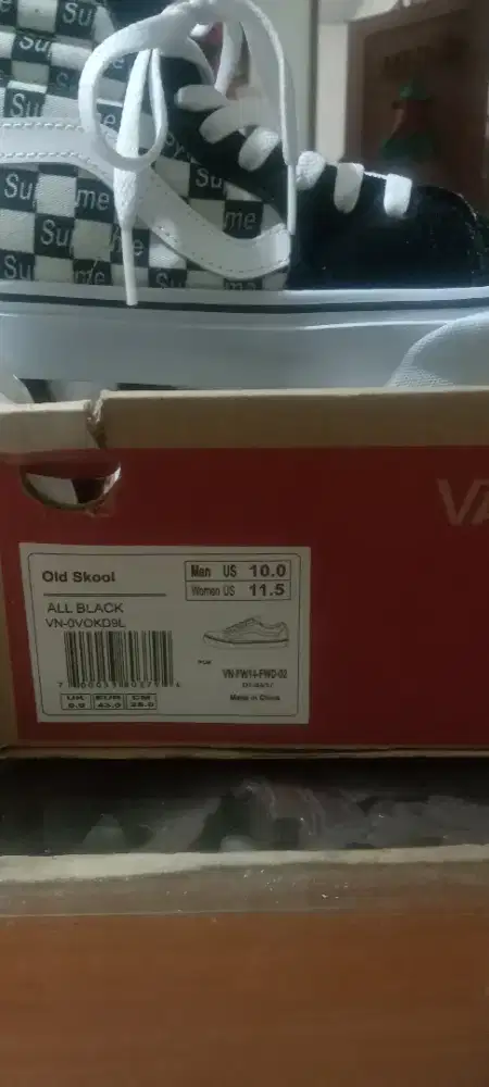 VANS SK8 classic checkerboard black white ORIGINAL