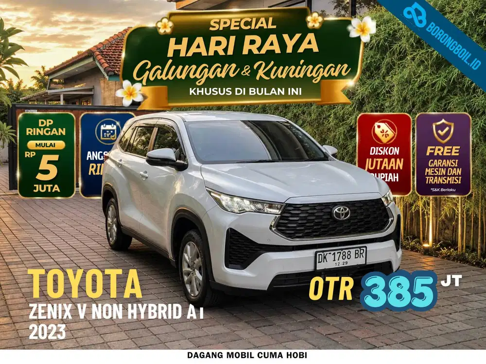 ASLI BALI TOYOTA INNOVA ZENIX V NON HYBRID 2023