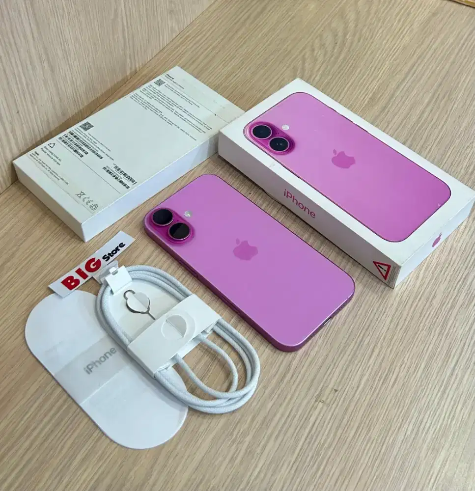 Iphone 16 128gb garansi 30/06/26