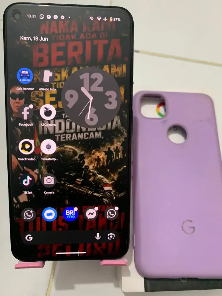 google pixel 5 snapdragon 765G ram 8/128 wifi only