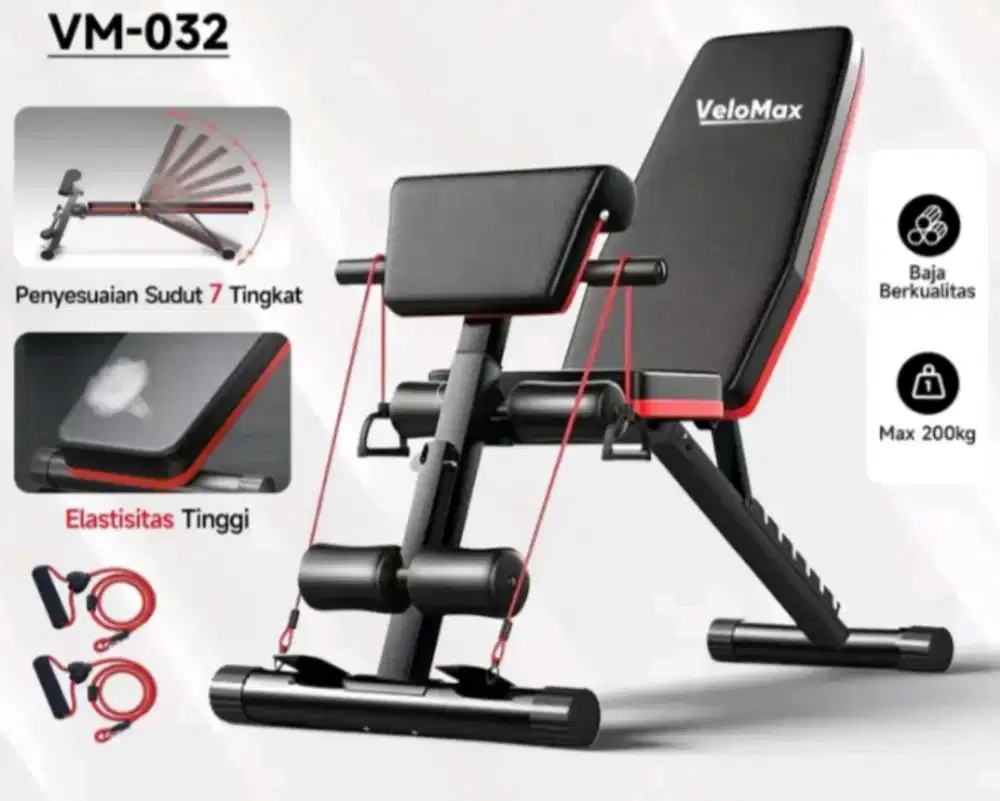 Kursi lipat portable gym