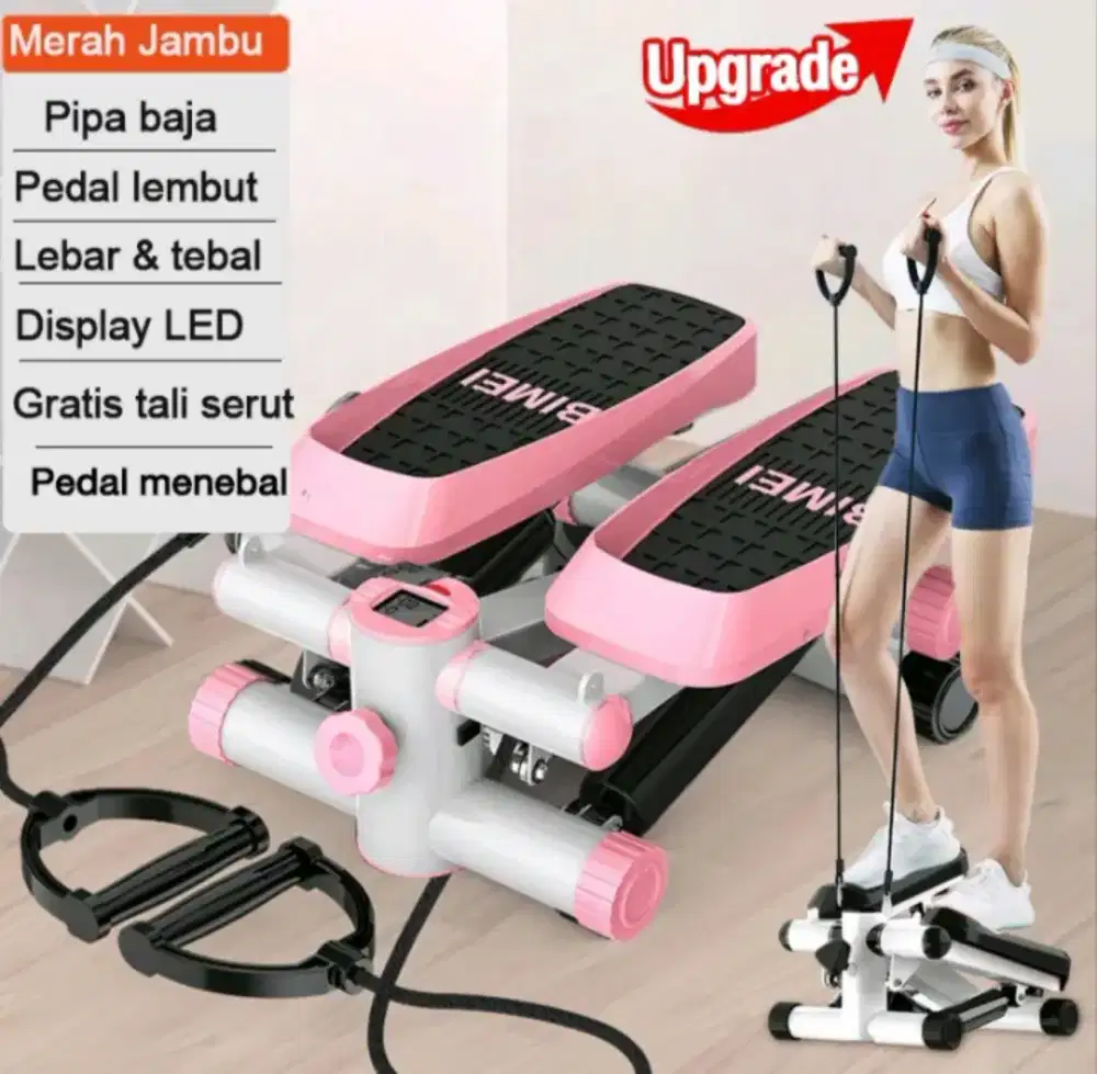 Mini steper alat jogging di rumah