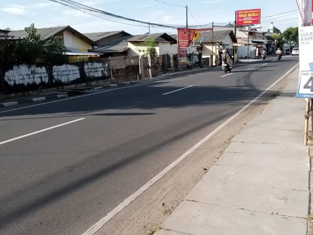 Tanah Strategis pinggir jalan raya lenteng agung,Jakarta selatan