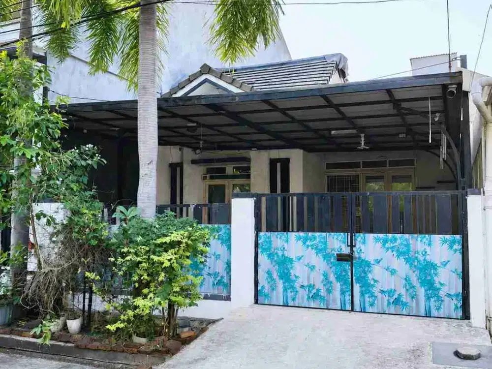 Rumah Siap Huni Semi Furnished di Cluster Aralia Patung Kuda Harapan Indah Bekasi