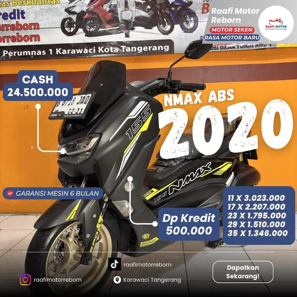 [DP 500 RIBU] ALL NEW NMAX CONNECTED ABS 2020
