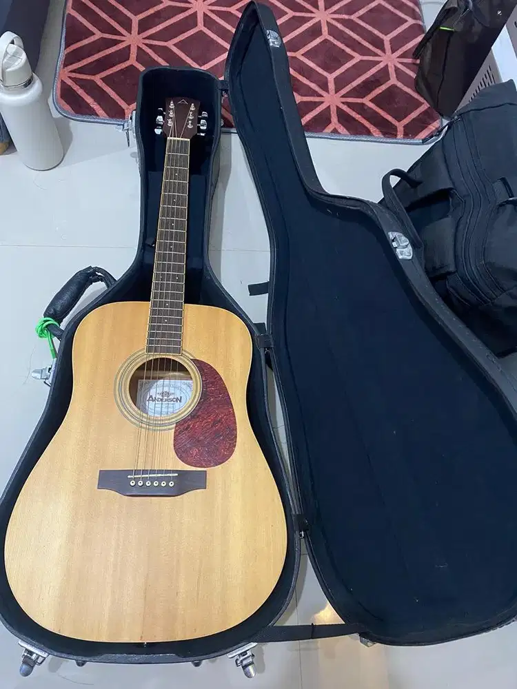 DIJUAL : Guitar Accoustic Electric ANDERSON AFE-12 N
