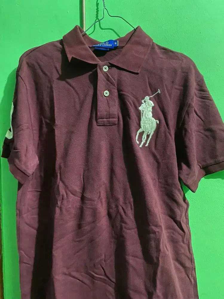 Kaos Polo Ralph Lauren Maroon