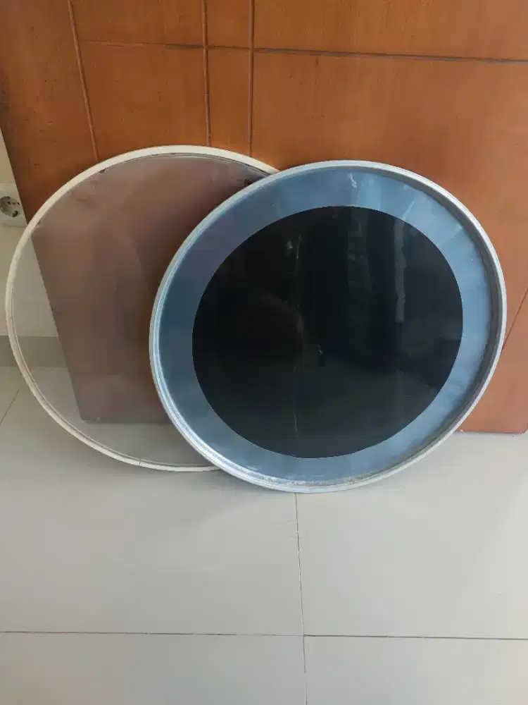 Kulit bass drum 22 inch depan belakang