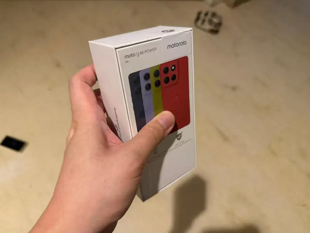 Motorola g86 power pantone chrysanthemum fullset ori BNIB