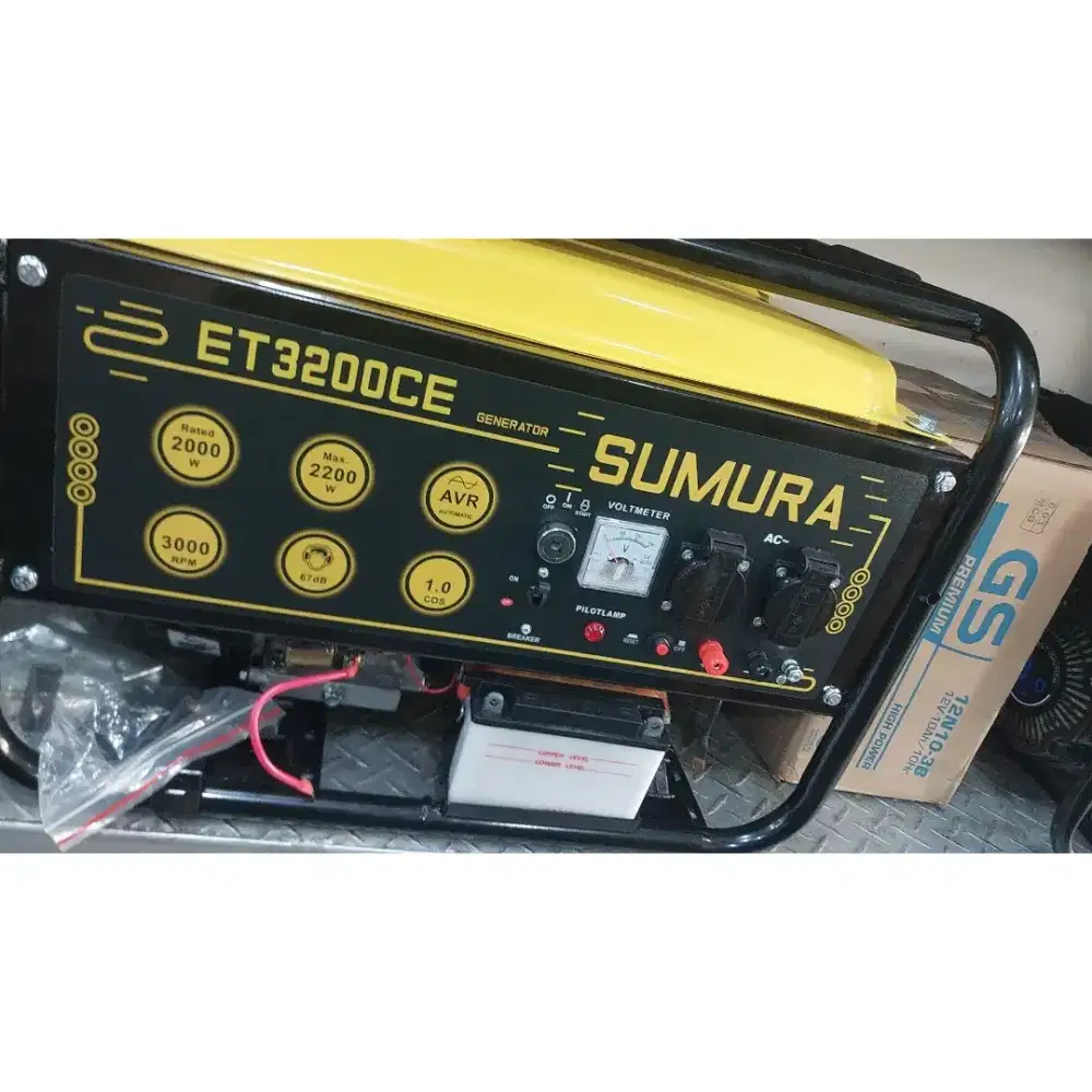Genset Starter Sumura 2200Watt Original Baru Bergaransi