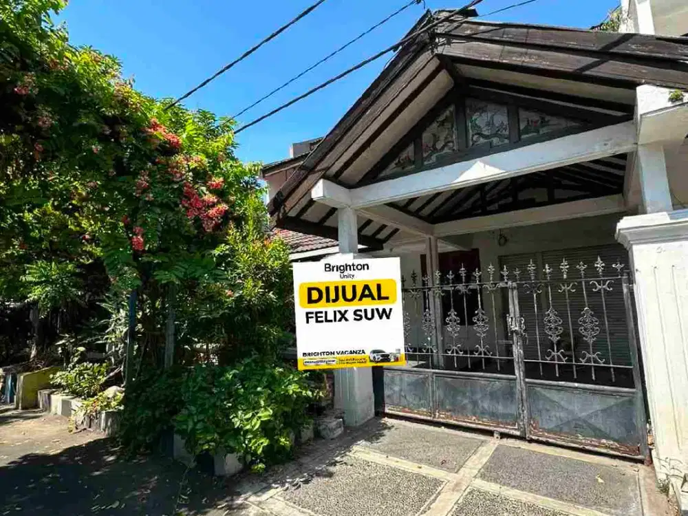 Jual Rumah 2 lt @ Rungkut Asri Barat (Minim Renov)