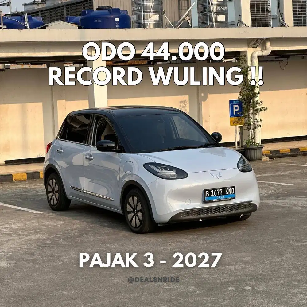 ODO 44.000 ANTIKK !! PAJAK 3/2027 WULING BINGUO LONG RANGE EV 2024