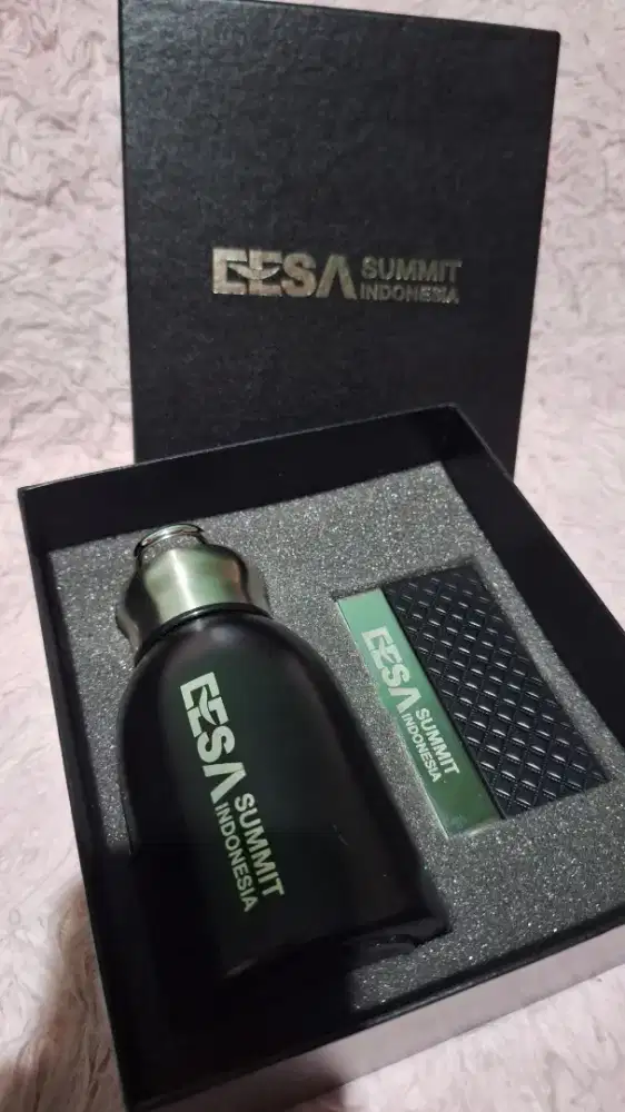 Jual Rugi- New - Cesa Hamper - Tumbler mini + Tempat kartu nama