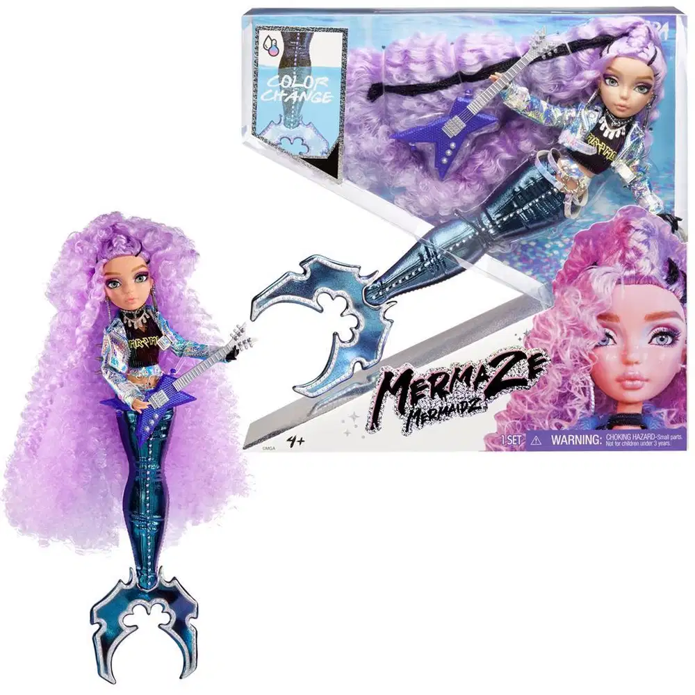 Mermaze Mermaidz Color Change Riviera Fashion Doll Barbie