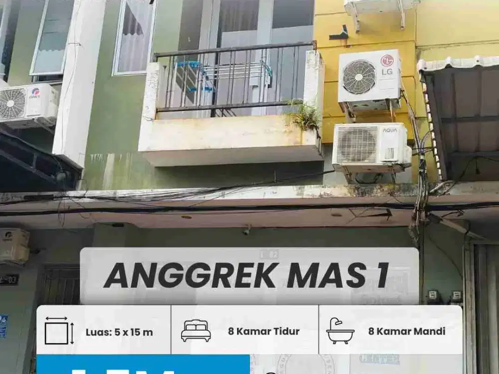 DIJUAL RUKO KOS-KOSAN ANGGREK MAS 1, BATAM