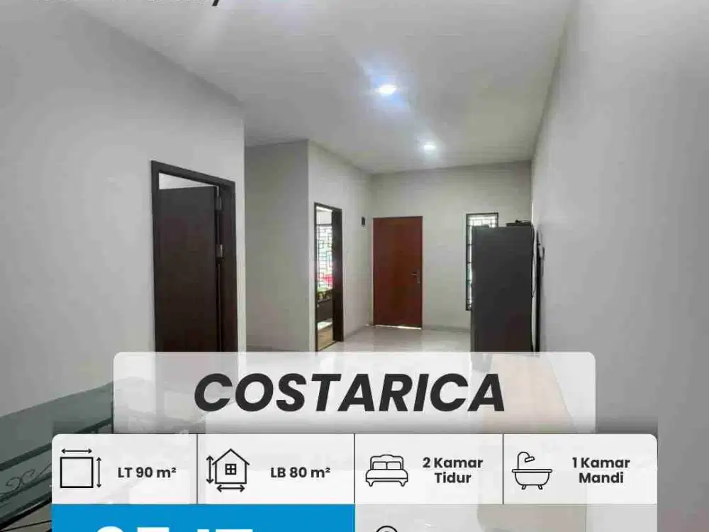 DISEWAKAN RUMAH CANTIK COSTARICA, CLUSTER MONTEREY, BATAM CENTER