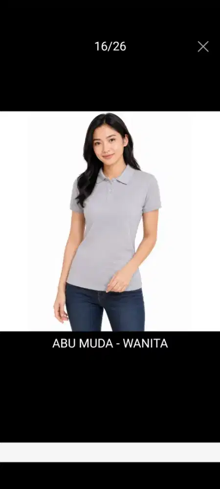 Kaos Polo & Kemeja Pendek Maroon