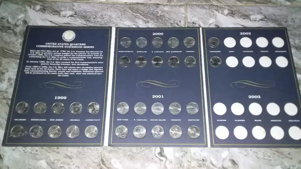 Quarter USA thn 1999 sampai thn 2002