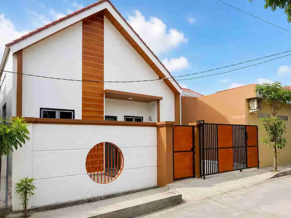 Rumah Baru Bergaya Scandinavian Nuansa Kayu di Harapan Indah Bekasi