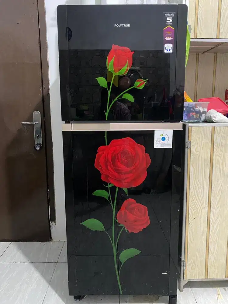 Kulkas 2 pintu masih garansi