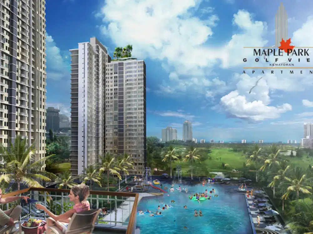Apartemen Studio Lantai 11 Maple Park Tower B Hanya 500 Juta