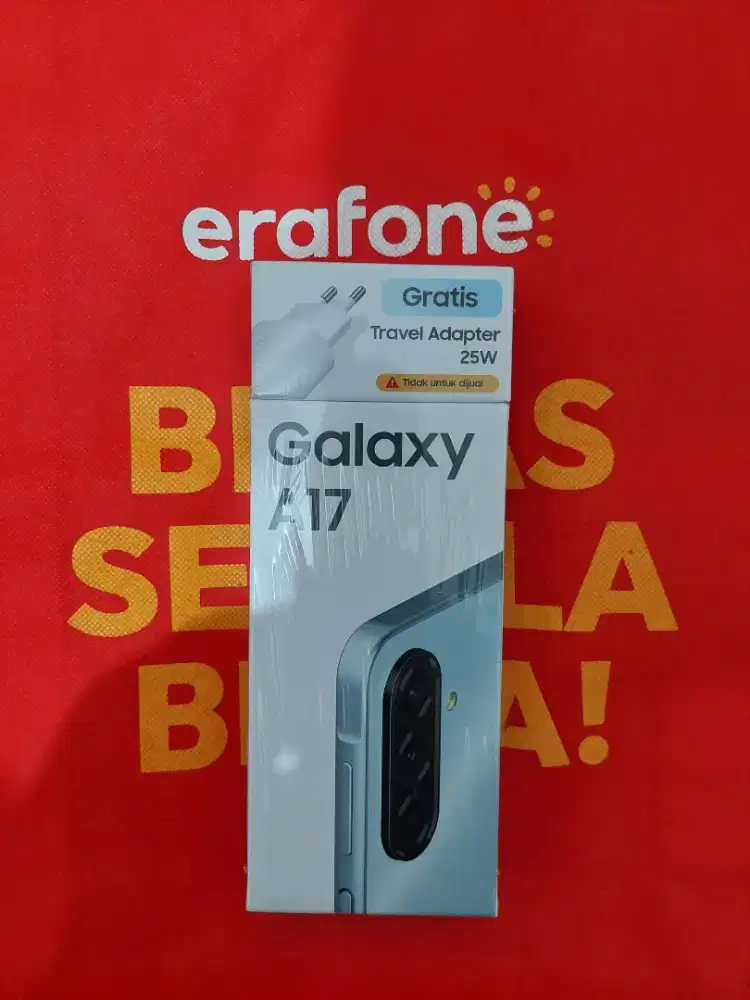 SAMSUNG A17 8/128 NEW SEGEL RESMI