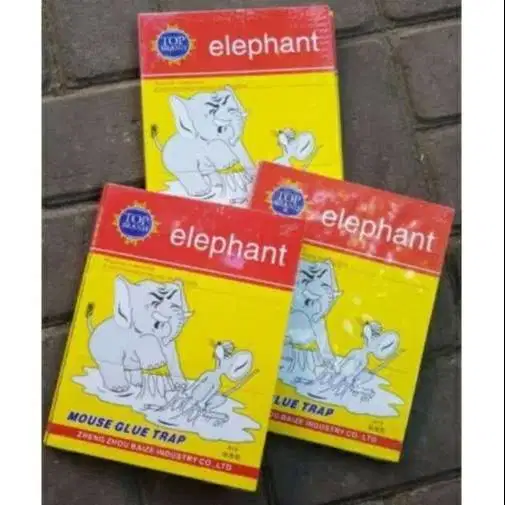 LEM TIKUS PAPAN PERANGKAP / JEBAKAN TIKUS CAP GAJAH IMPORT TOP BRAND