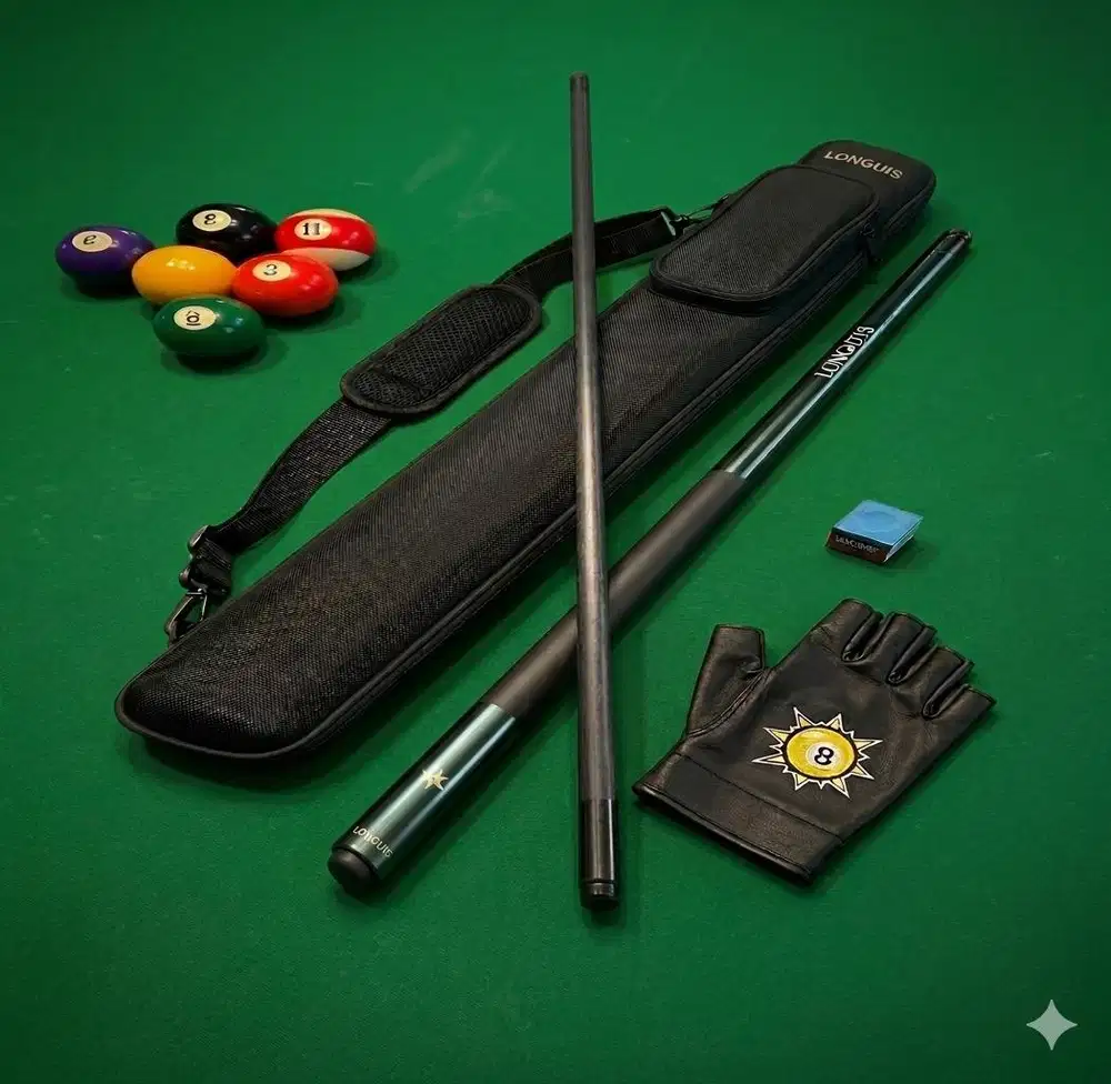 Jual Cepat: Paket Siap Main Longulis Leadsuper P10 Carbon Original