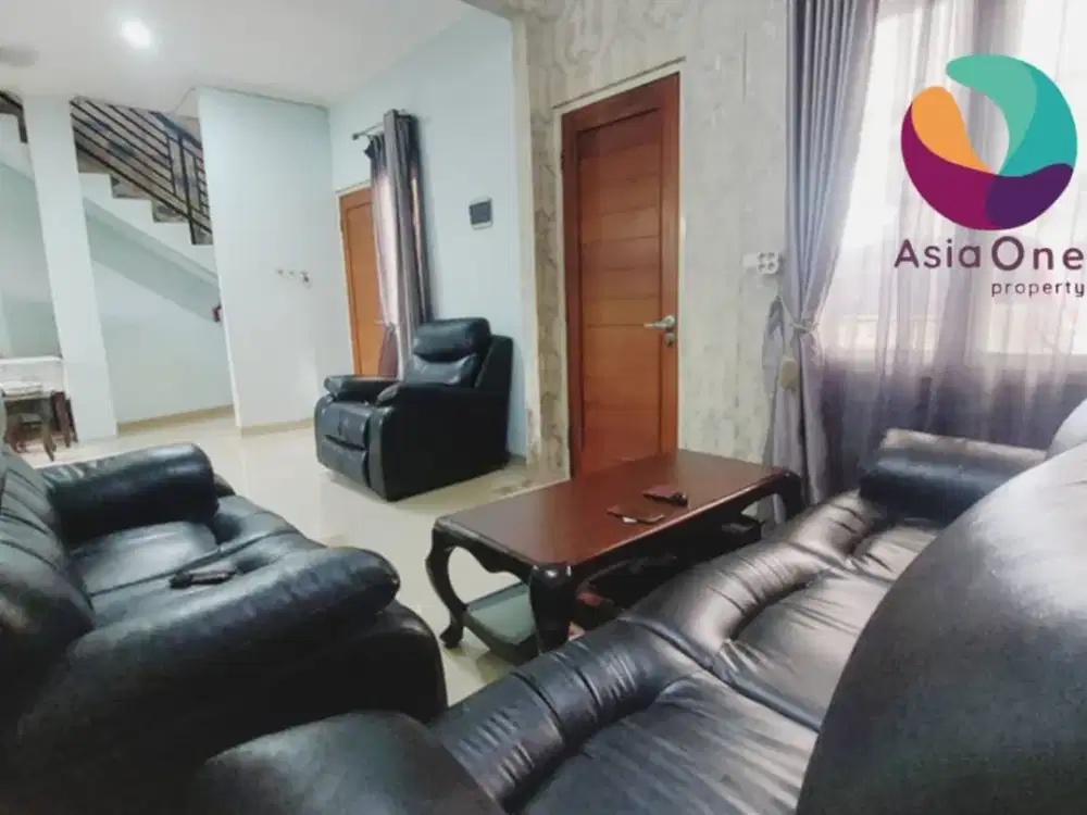 Disewa Rumah Full Furnished, 2 Lt One Gate System Di Cluster Sakarum Komp Bulog, Jatiwarna, Bekasi.