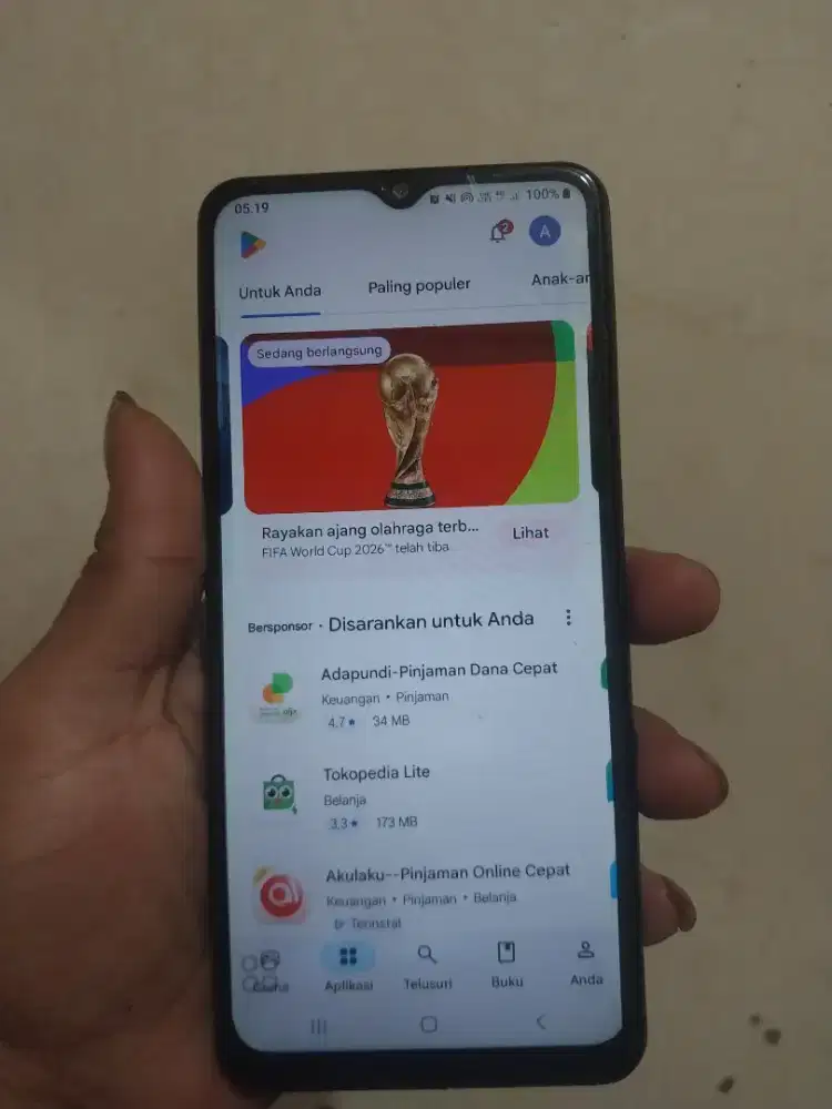 Jual hp samsung a12