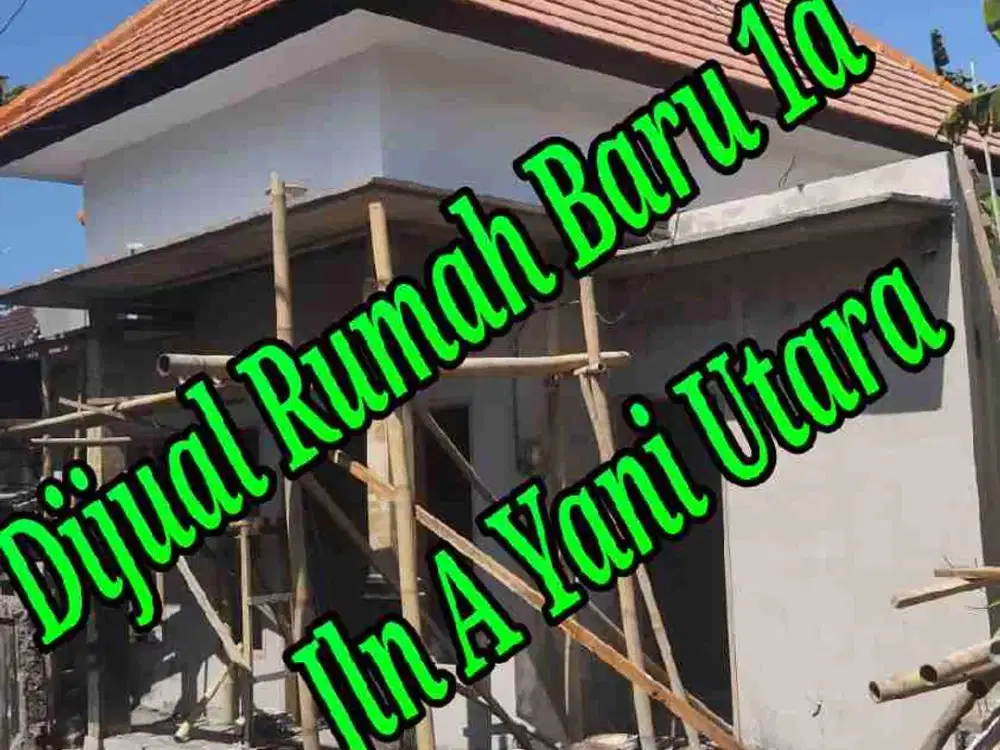 Dijual Rumah Baru Modern Minimalis di Jln Suradipa, A Yani Utara Denpasar Bali