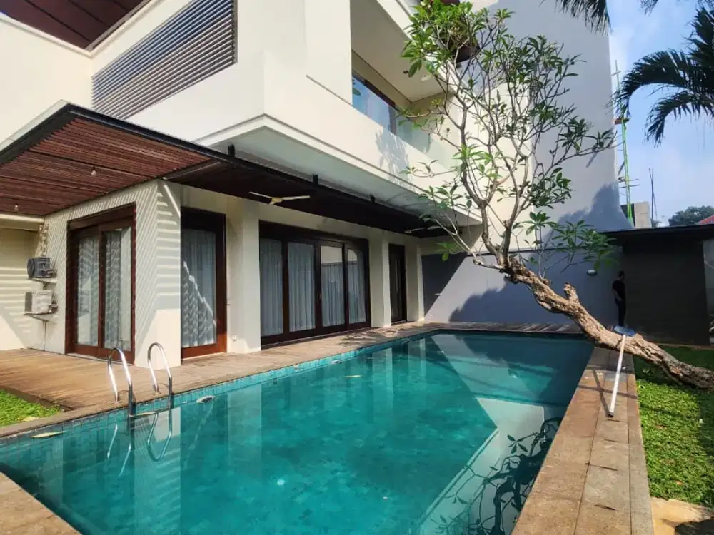 Rumah Hoek Mewah Murah Strategis Pondok Indah Jakarta Selatan