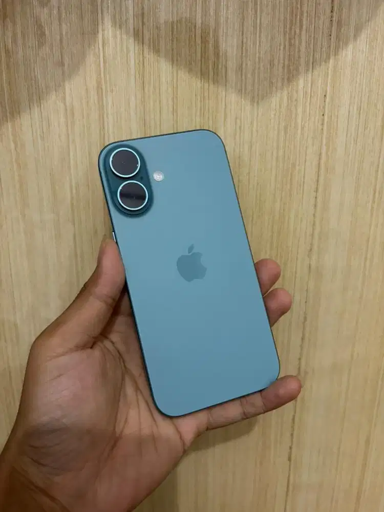 iPhone 16 128gb Teal Garansi resmi iBox