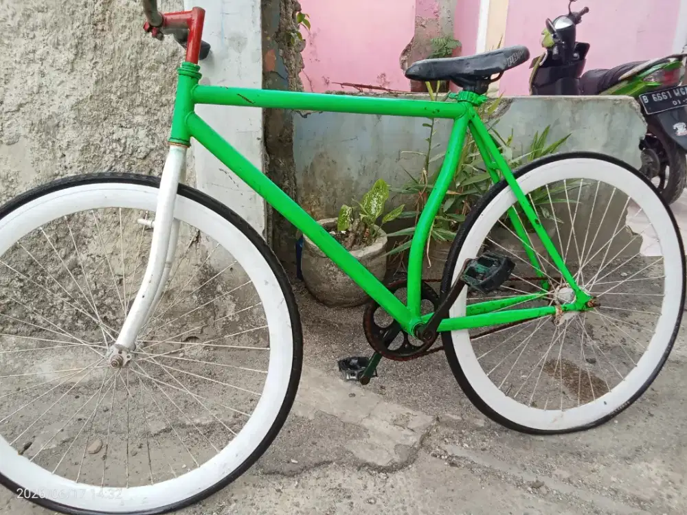 Sepeda fixie( sepeda gunung)