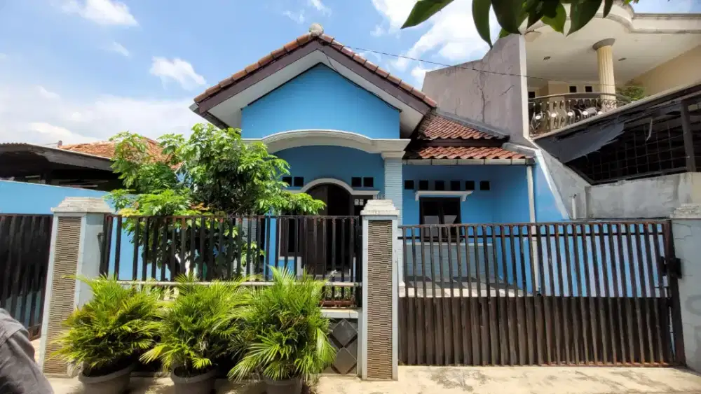 Rumah second dijual 154m²(750jt)Tole Iskandar Sukmajaya Depok