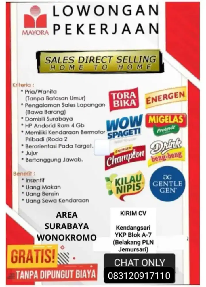 Sales Direct Selling