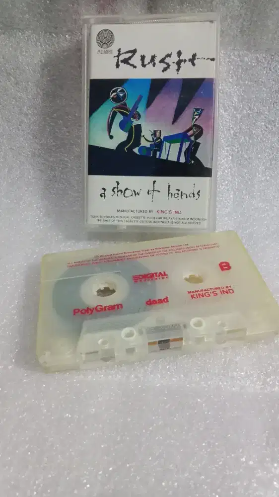 Kaset band rock jadul