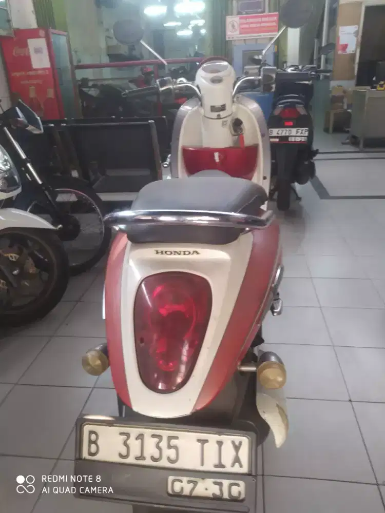 HONDA SCOOPY KARBU 2010 MASIH ORIGINAL SEMUA