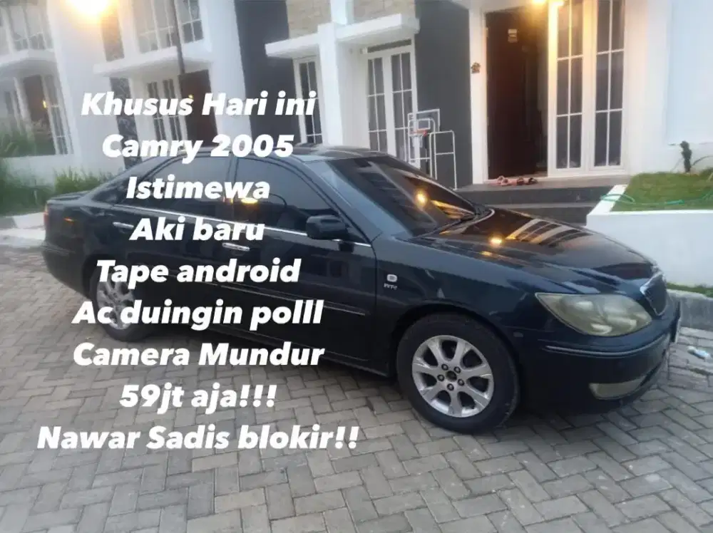 Khusus Hari Ini Camry Hanya 59 juta