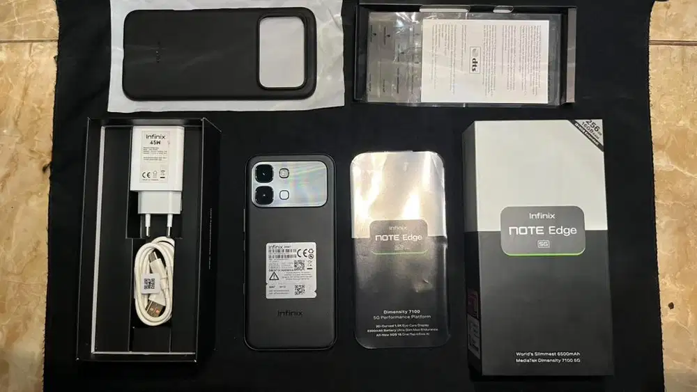 INFINIX NOTE EDGE 5G 8/256 UMUR 3 MINGGU 100% MULUS