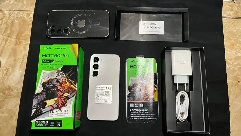 INFINIX HOT 60 PRO 8/256 GARANSI FEB 2027 99% MULUS