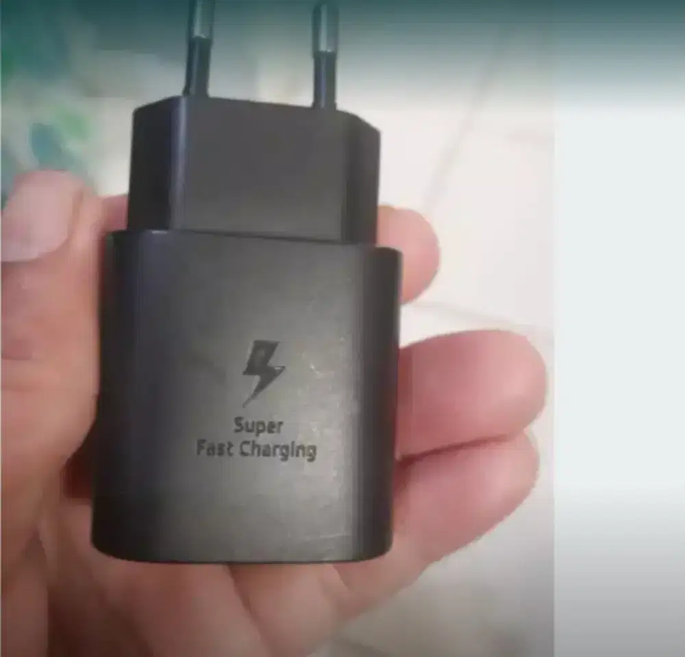 Kepala charger samsung 25watt original super fast charging