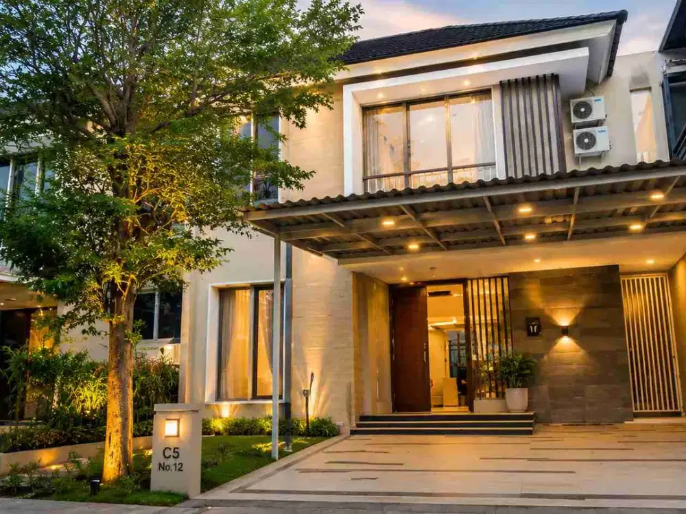 Rumah minimalis sudah renovasi di Citraland View Langsung Danau