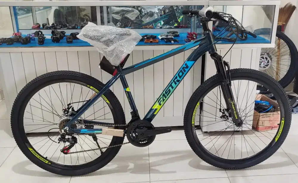 Sepeda MTB BARU merk Fastron 3x8speed frame alloy ring 27.5