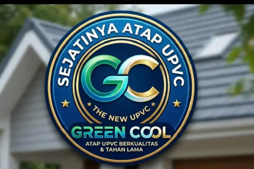 Atap UPVC GREEN COOL double